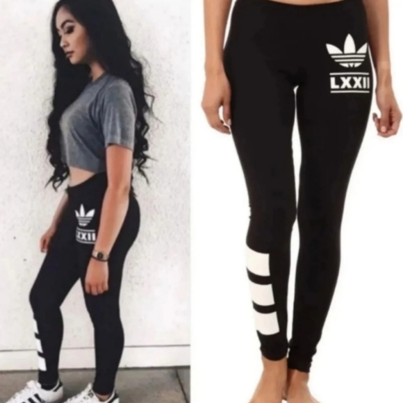 adidas Pants - Rare🖤Adidas Berlin Leggings S